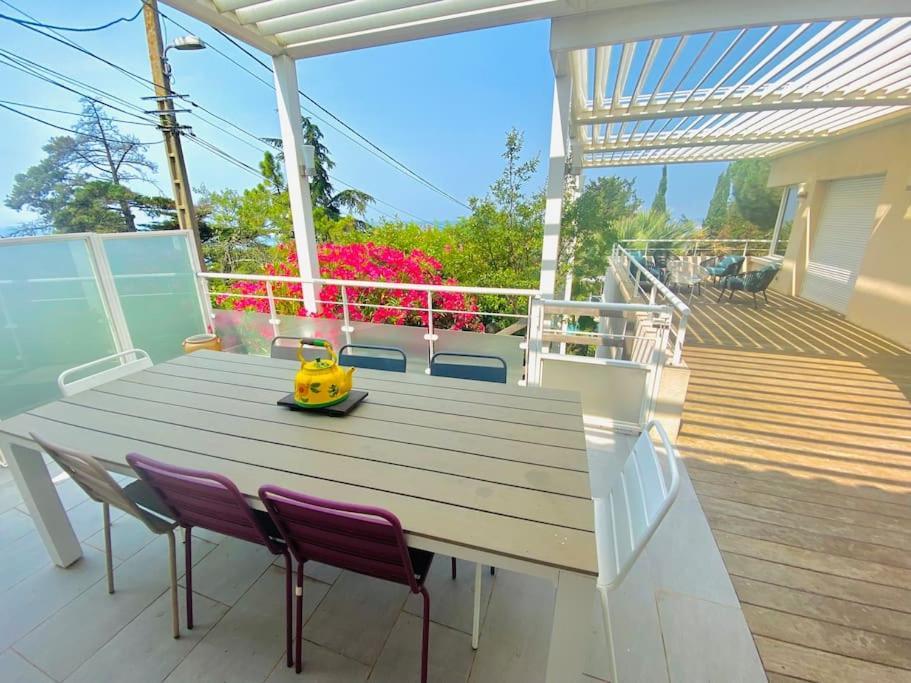 Atlantide - Somptueuse Villa Classee 4 Etoiles - Saint-Clair - Vue Exceptionnelle - Piscine Сет Экстерьер фото