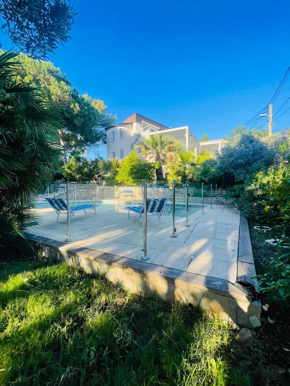 Atlantide - Somptueuse Villa Classee 4 Etoiles - Saint-Clair - Vue Exceptionnelle - Piscine Сет Экстерьер фото