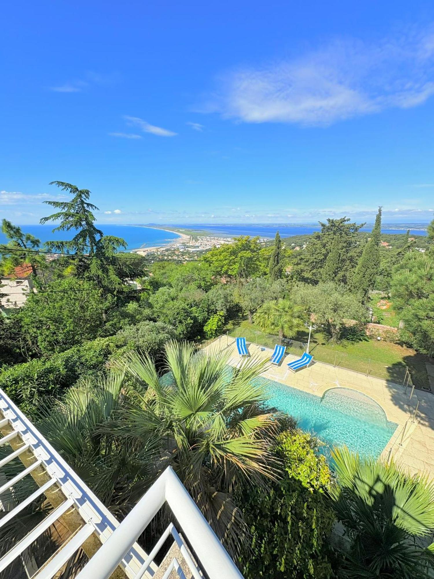 Atlantide - Somptueuse Villa Classee 4 Etoiles - Saint-Clair - Vue Exceptionnelle - Piscine Сет Экстерьер фото